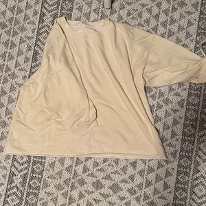 Gap oversized pullover 3/4 sleeve
